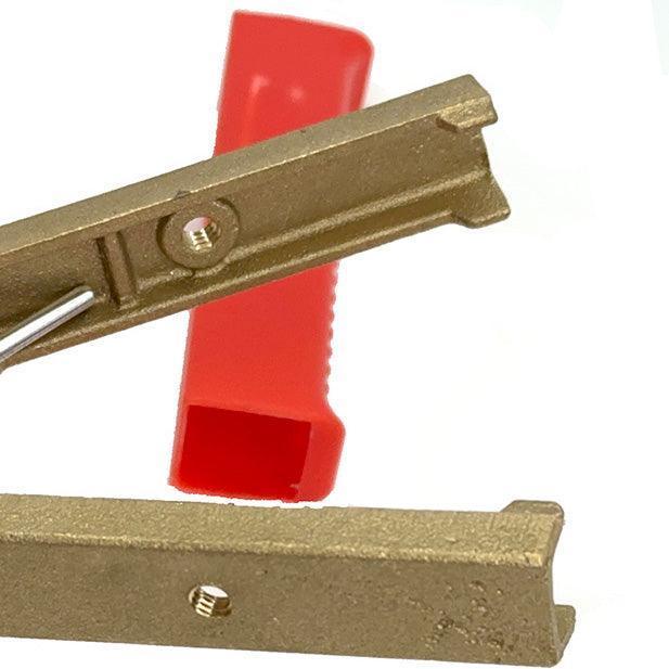 Crocodile Clips Brass Heavy Duty - Image 3