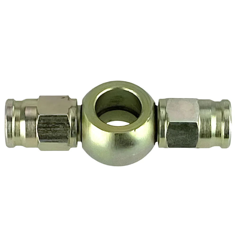 Double Hose Banjo For 10mm or 3/8" Banjo Bolt