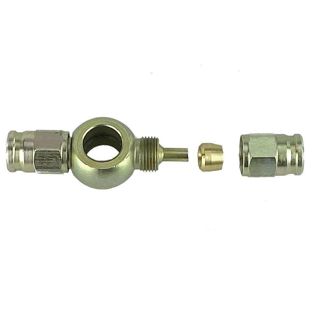 Double Hose Banjo For 10mm or 3/8" Banjo Bolt - Image 2