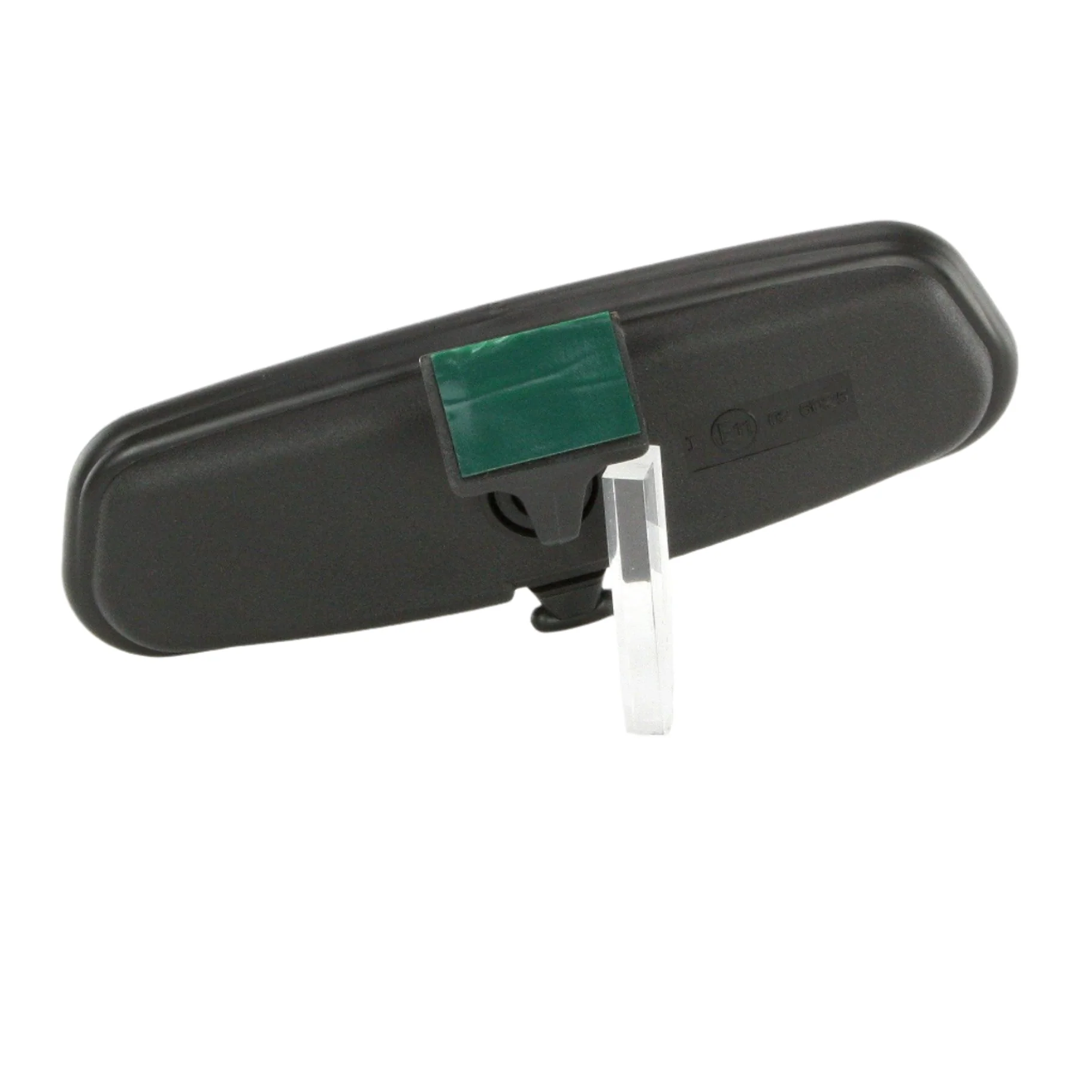 Black Plastic Self adhesive Interior Dipping Mirror 196mm - Image 4