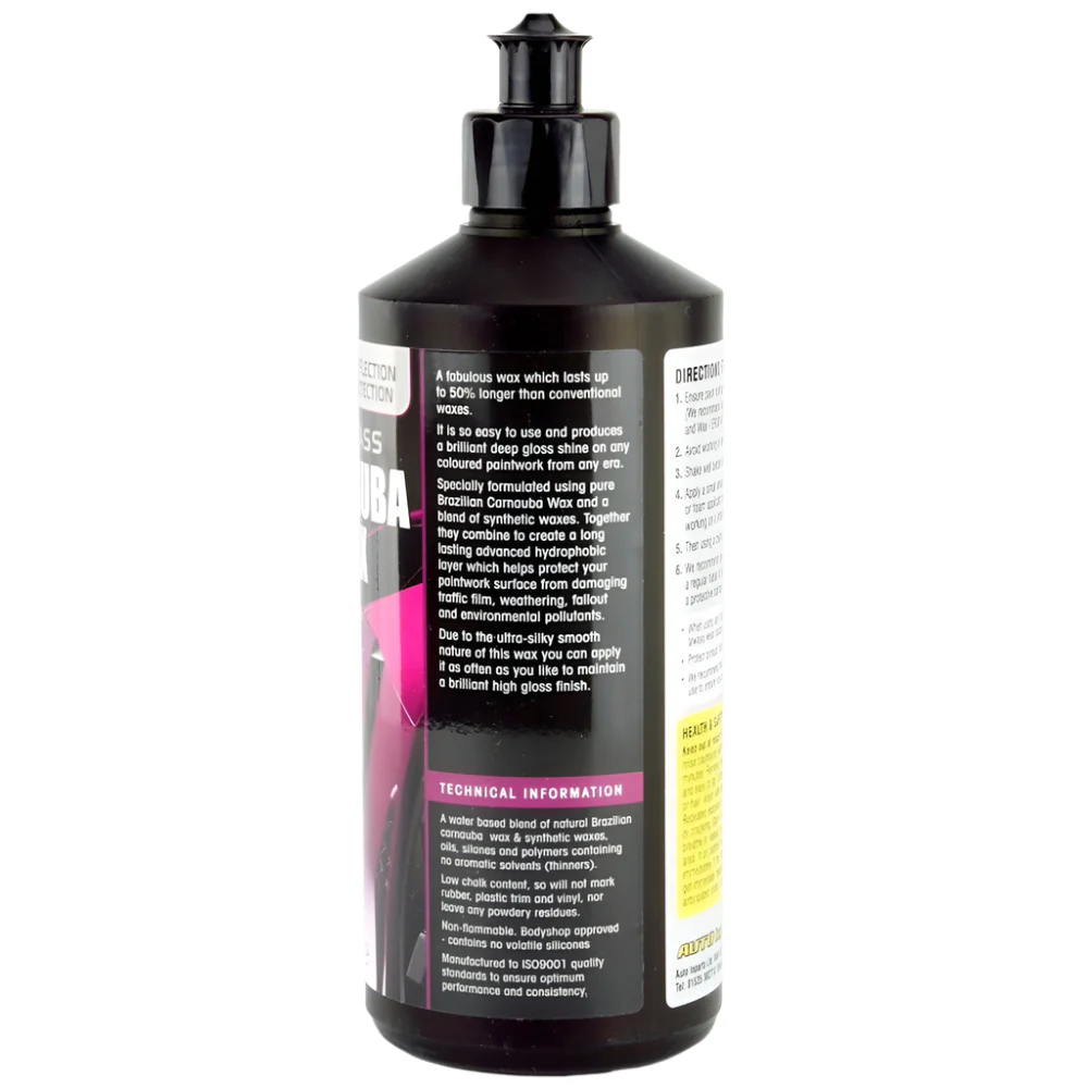 E-Tech Pro Class Carnauba Wax 500ml - Image 4