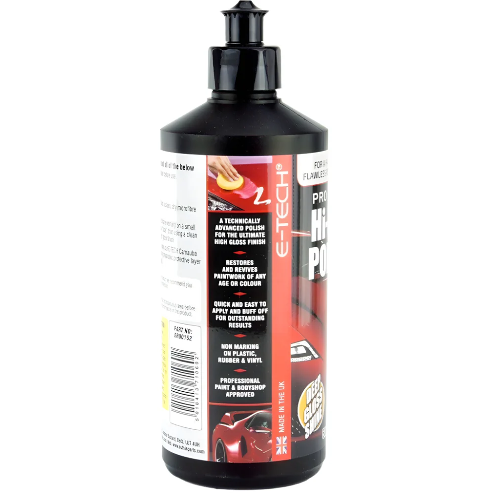 E-Tech Pro Class Hi Res Polish 500ml - Image 4
