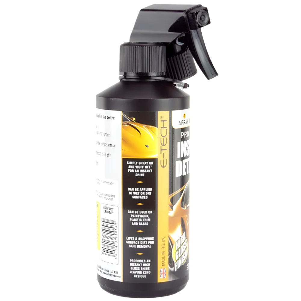 E-Tech Pro Class Instant Detailer 500ml - Image 4