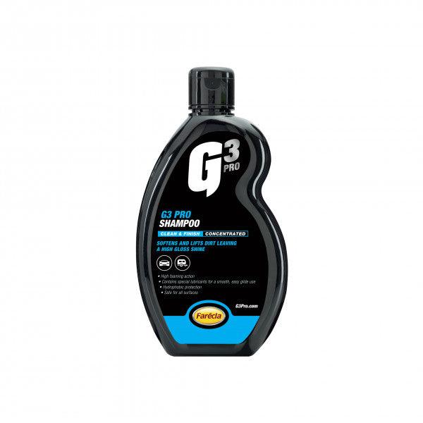 Farecla G3 Pro Shampoo 500ml - High Foaming Car Wash with Hydrophobic Protection