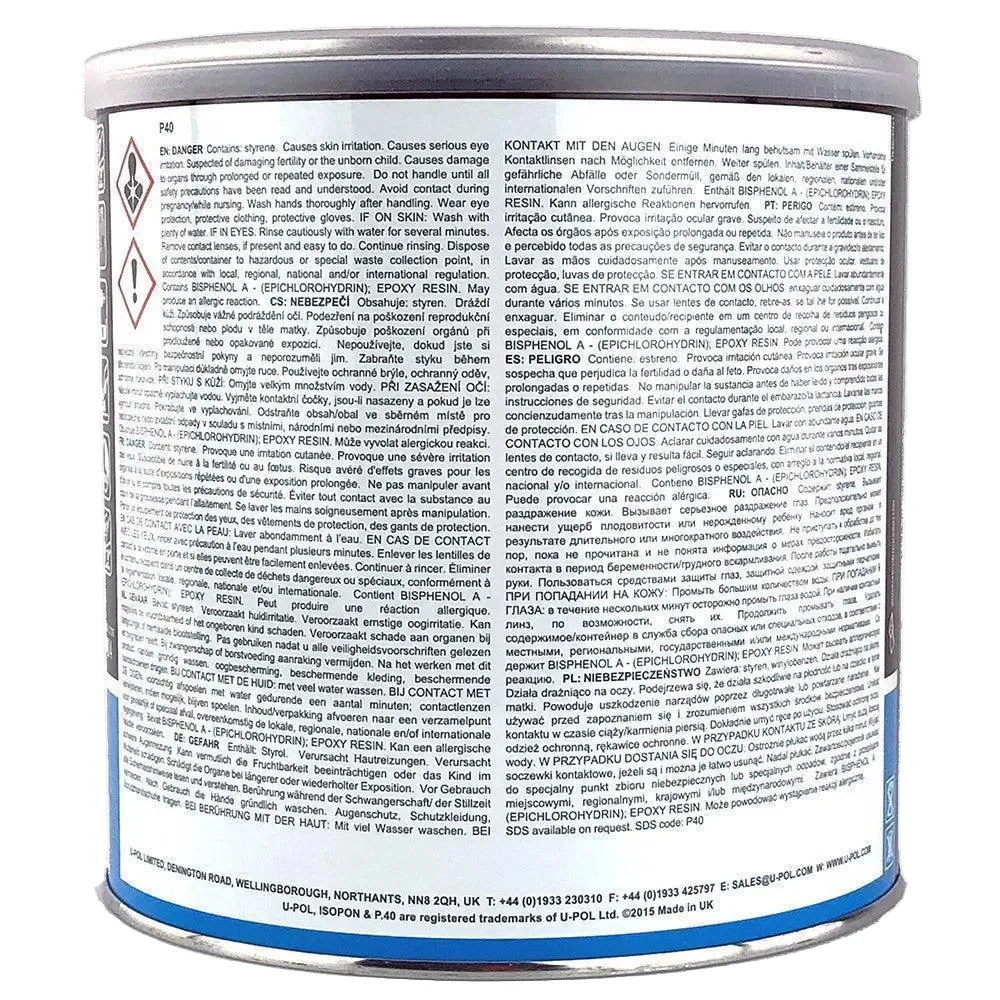 Fibre Fill Glass Reinforced Bridging Compound P40 - Image 3