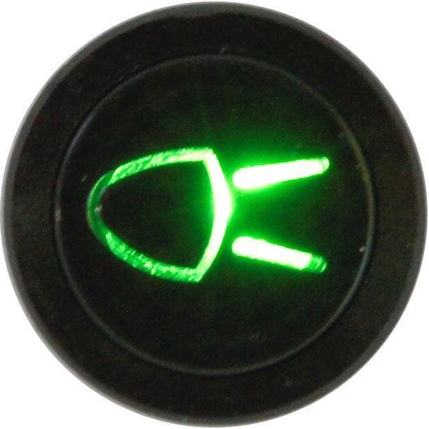 Flush Bezel Black LED Warning Light LIGHTS