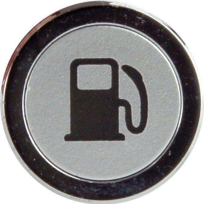 Flush Bezel Chrome LED Warning Light FUEL - Image 2