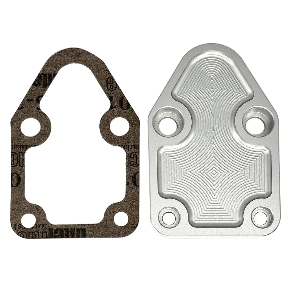 Fuel Pump Blanking Plate Small Block Chevy - Image 2
