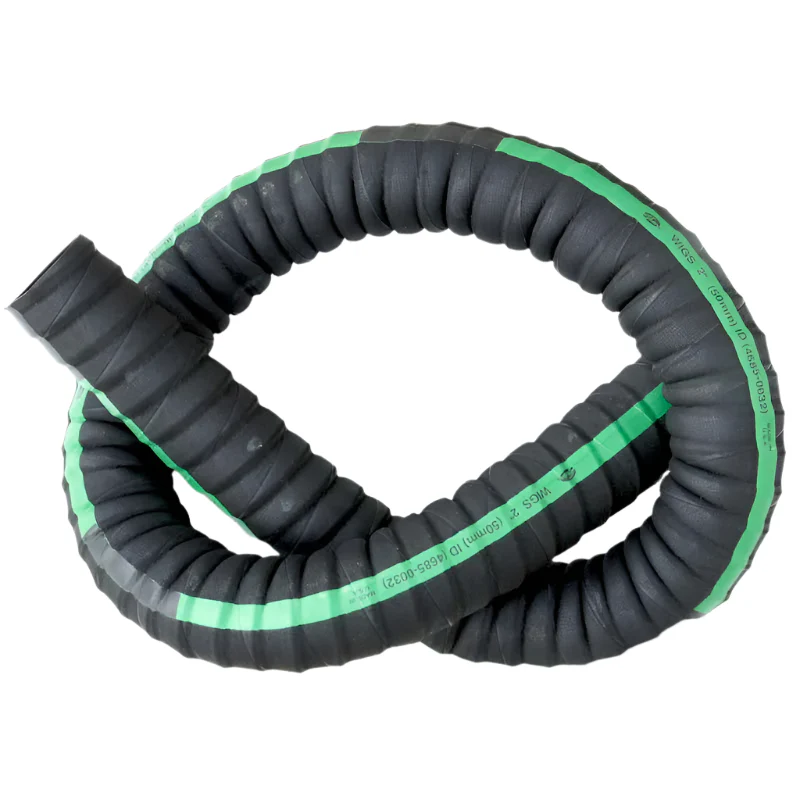 51mm (2") ID Gates Green Stripe Flexible Hose 5ft Long