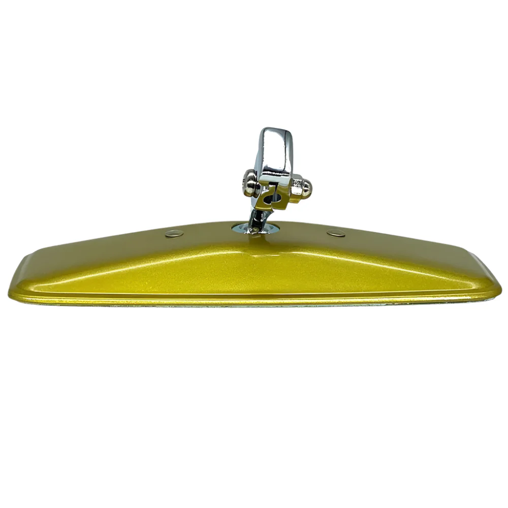 Gold Rod Mounted Sliding Clamp Interior Mirror - Image 4
