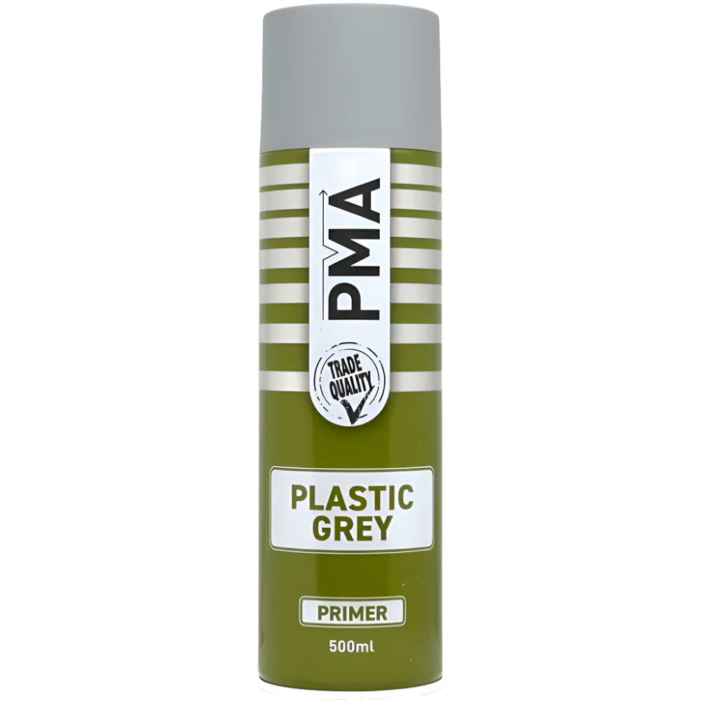 Grey Plastic Primer Acrylic Aerosol