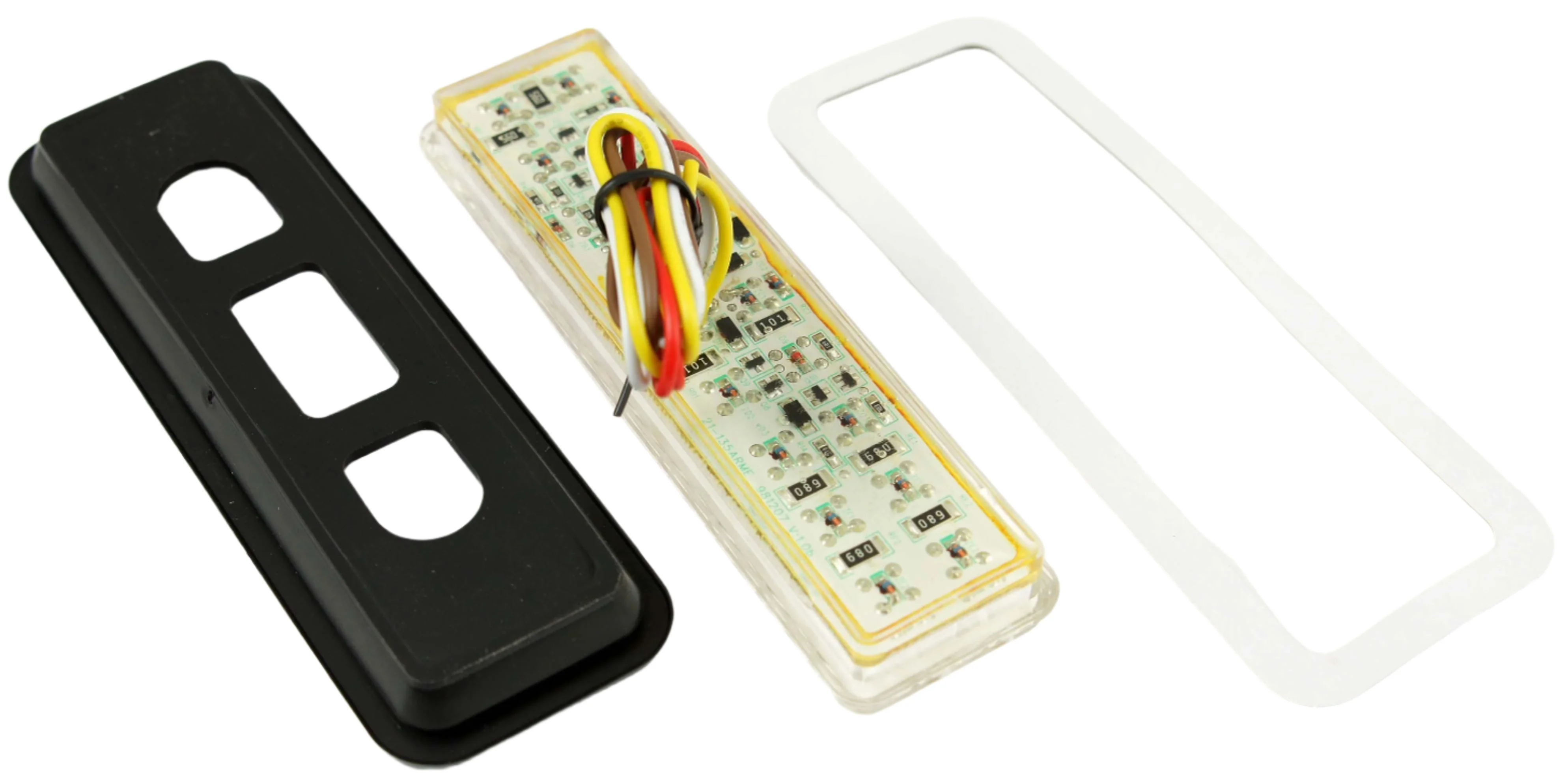 Grommet Mount LED Compact Rectangular Stop/Tail/Indicator 145mm - Image 3