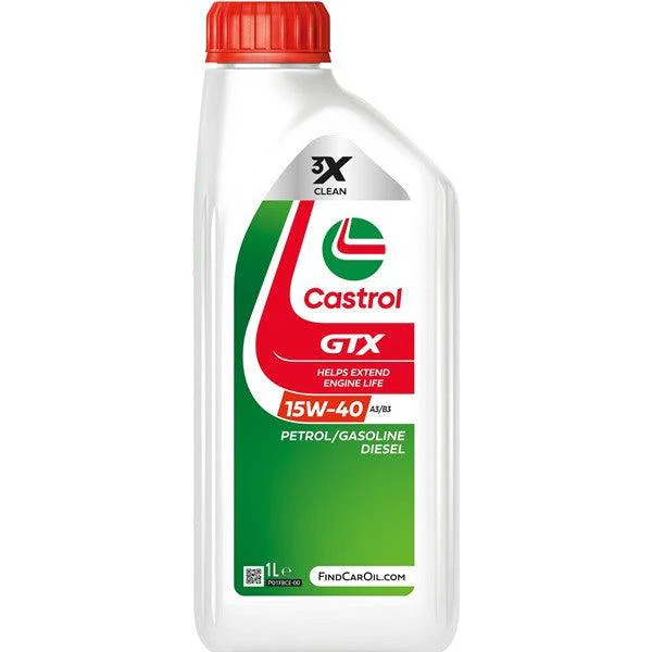 CASTROL GTX 15W-40 A3/B3 Engine Oil