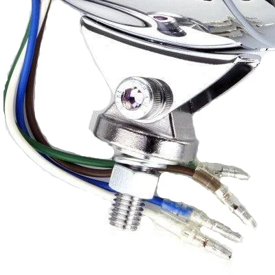 Halo Rim Headlamp Chrome 146mm - Image 2