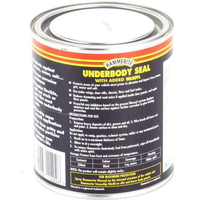 Hammerite Waxoyl Underbody Seal 1 Litre Black - Image 2