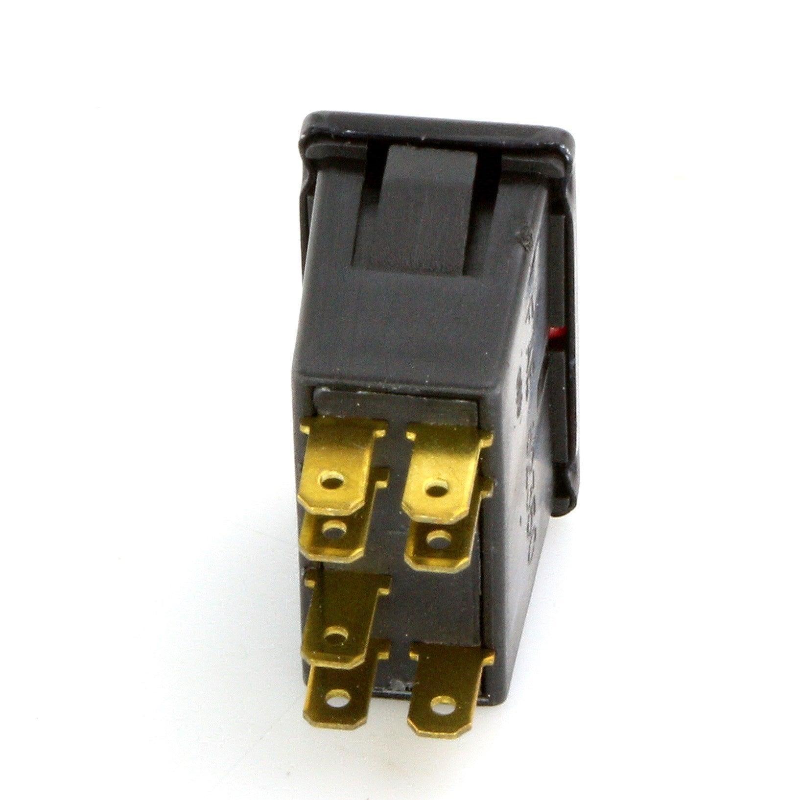 Hazard Rocker Red Switch With Black Body - Image 2