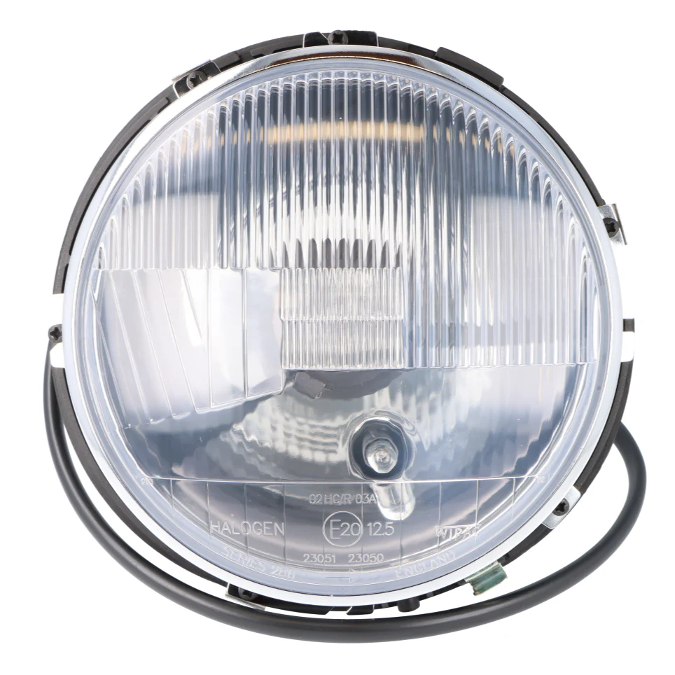 Lens and Nest Headlamp Unit 7" Black