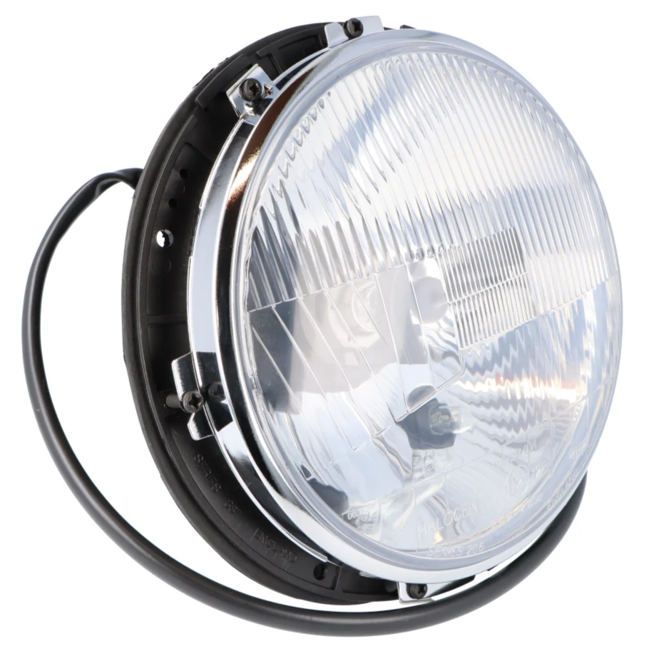Lens and Nest Headlamp Unit 7" Black - Image 4