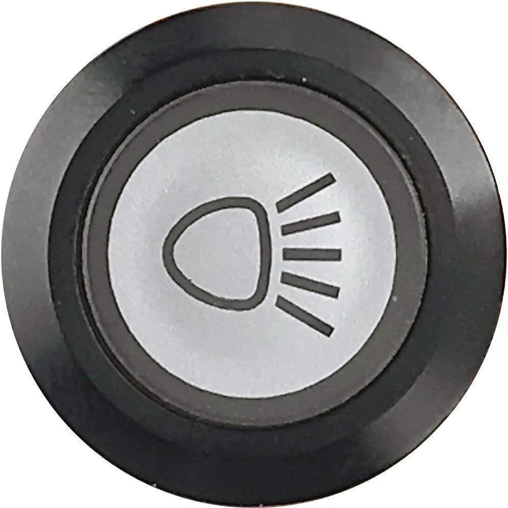 Headlight Switch Illuminated Black Bezel