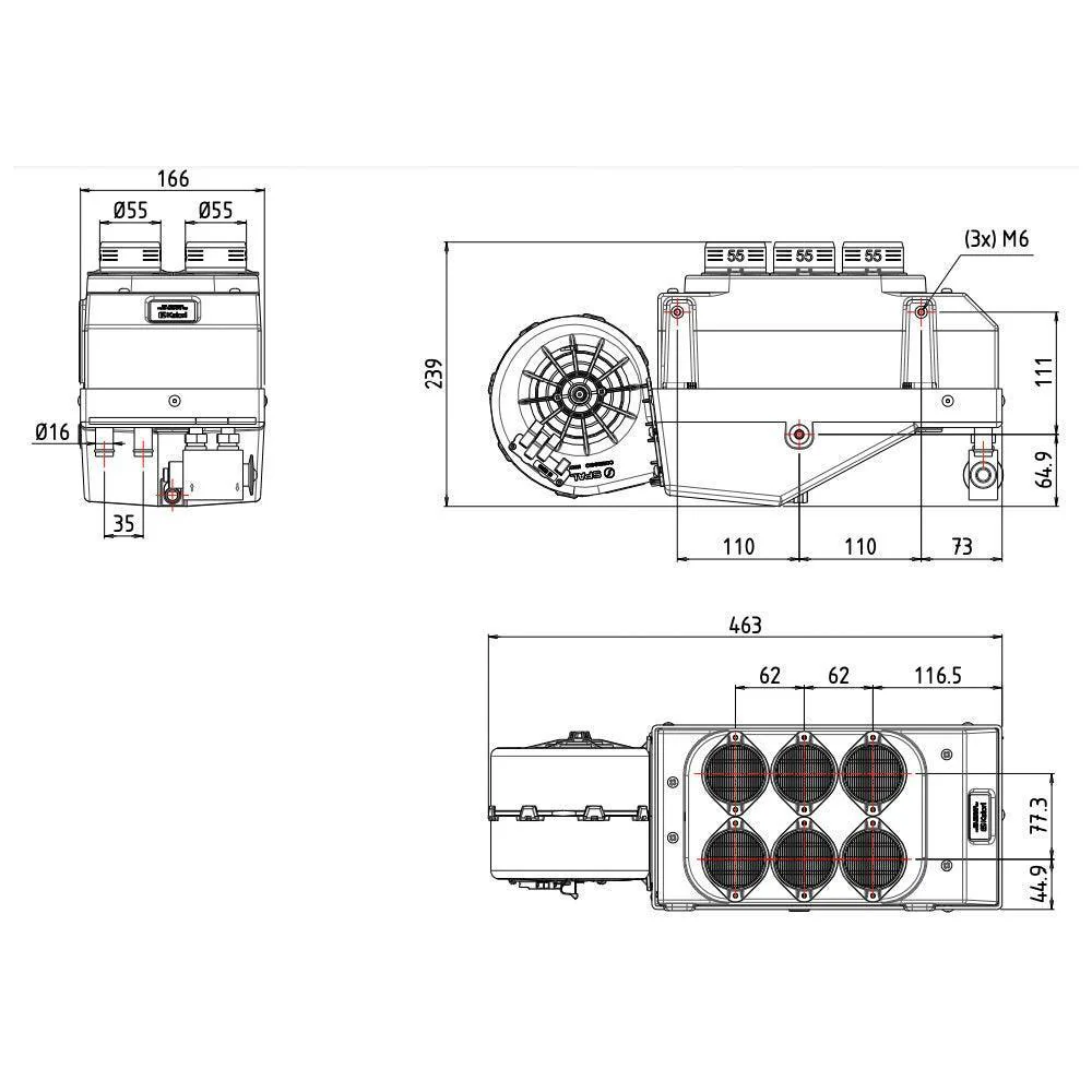 Heating and Air Conditioning Kit  With Vertical Outlets - Image 4