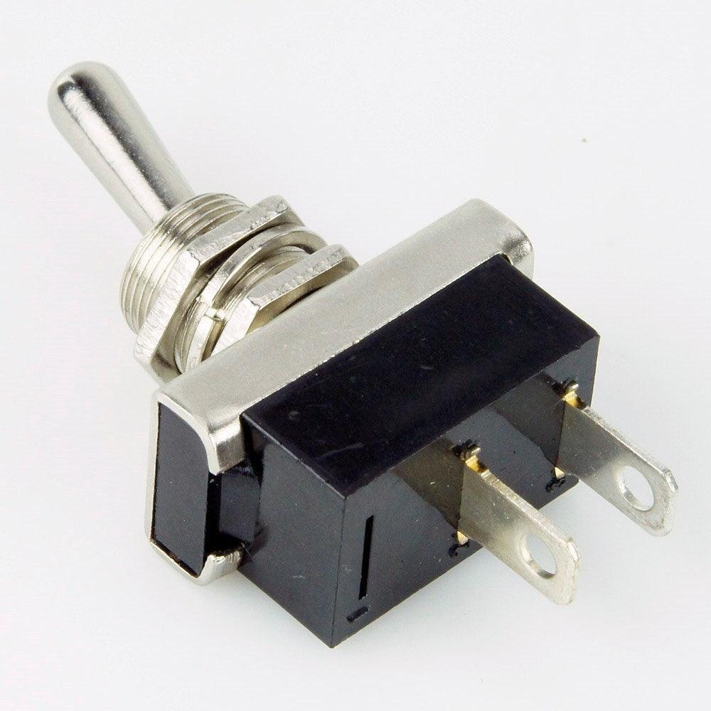 Heavy Duty Chrome Toggle Switch Off-Momentary (Spring Return) - Image 2