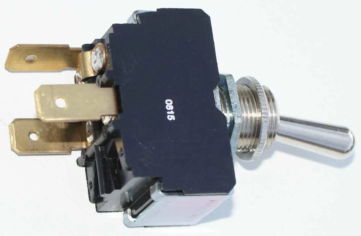 Heavy Duty Chrome Toggle Switch Off-On(1)-On(1+2) - Image 2