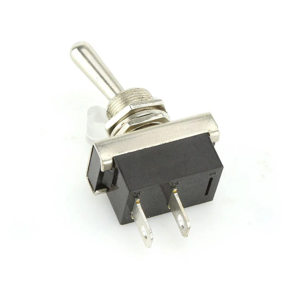 Heavy Duty Chrome Toggle Switch On-Off - Image 2
