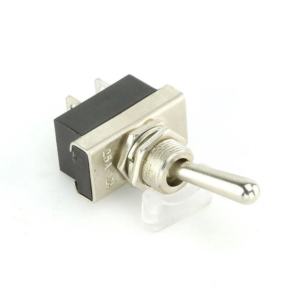 Heavy Duty Chrome Toggle Switch On-Off - Image 3