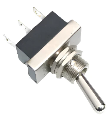 Heavy Duty Chrome Toggle Switch On-Off-On