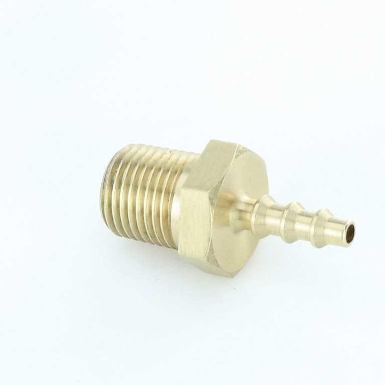 Hosetail 1/8 NPT to 3mm Push on Hose - Image 2