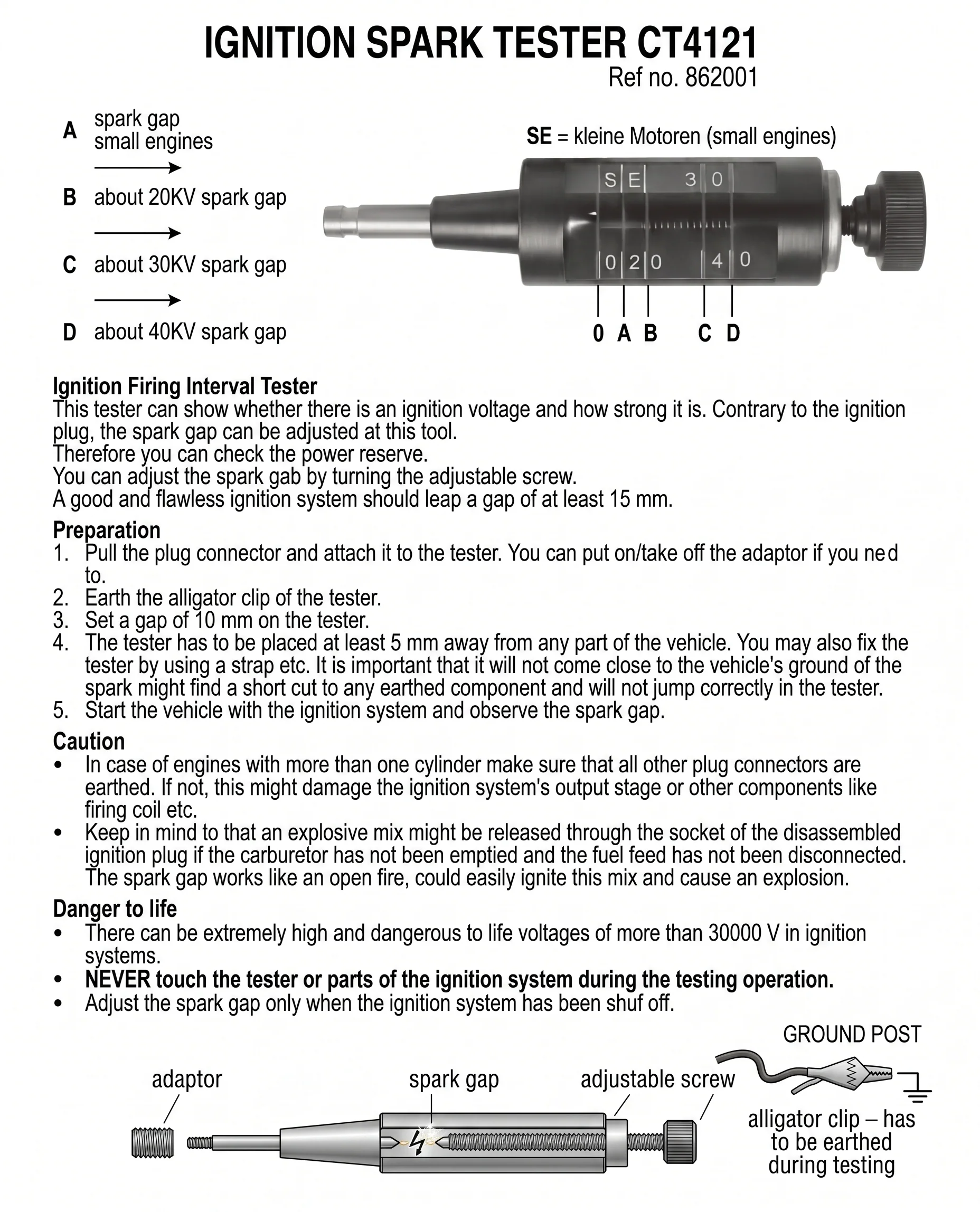 Ignition Spark Power Tester - Image 2