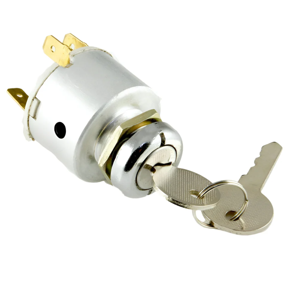 Ignition / Start Switch Chrome Bezel 3 Position
