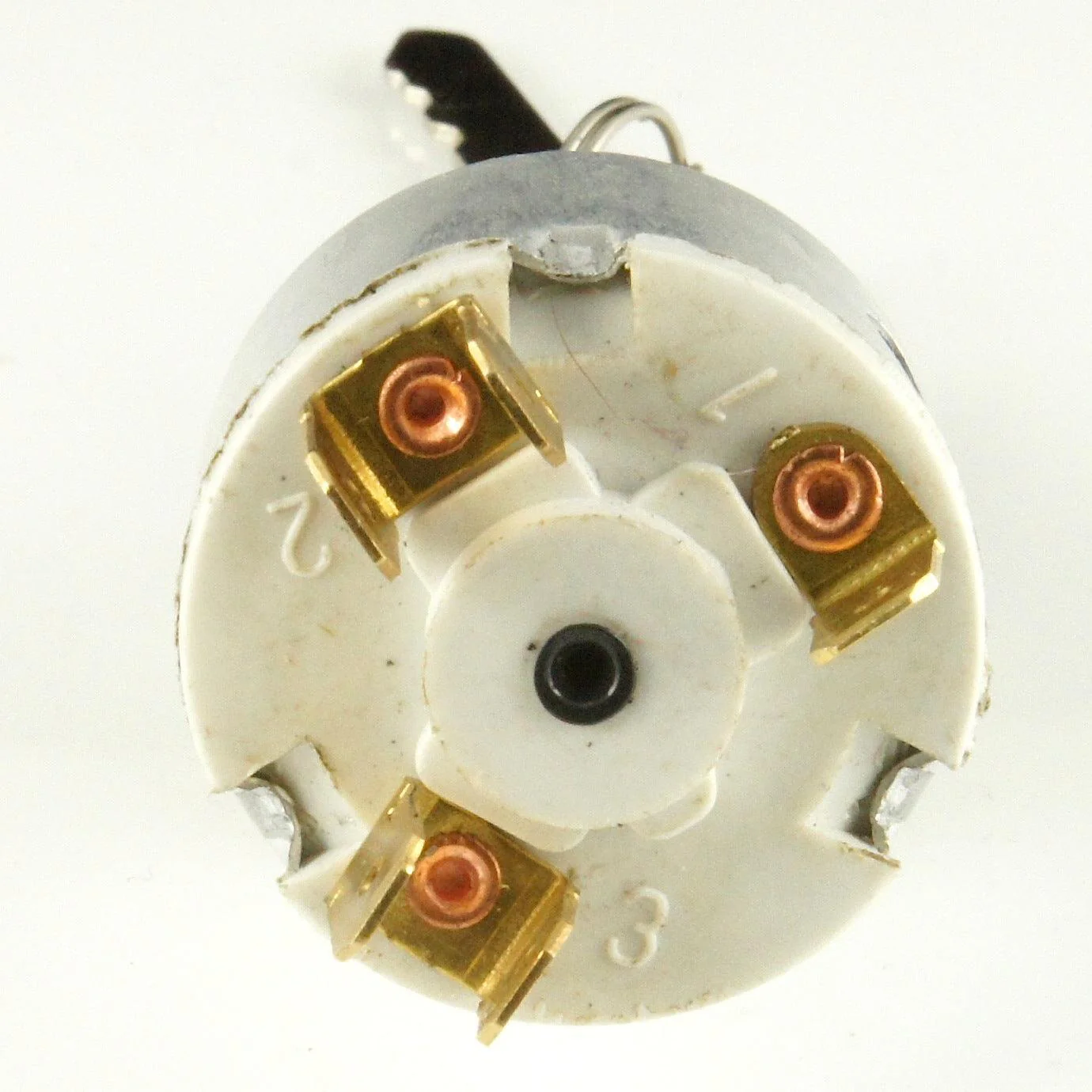 Ignition / Start Switch Chrome Bezel 3 Position - Image 2