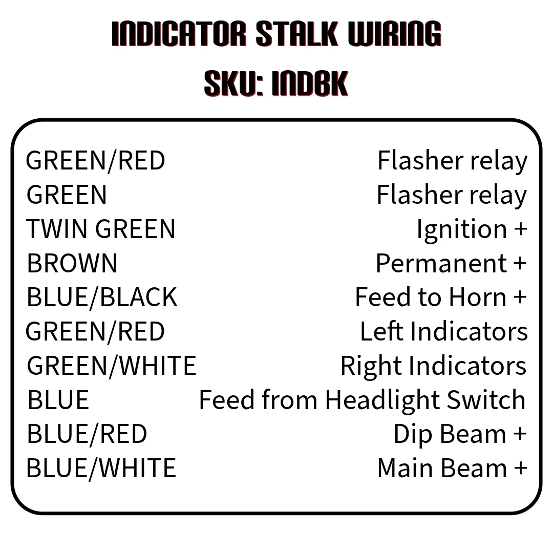 Indicator Stalk Assembly Black - Image 4
