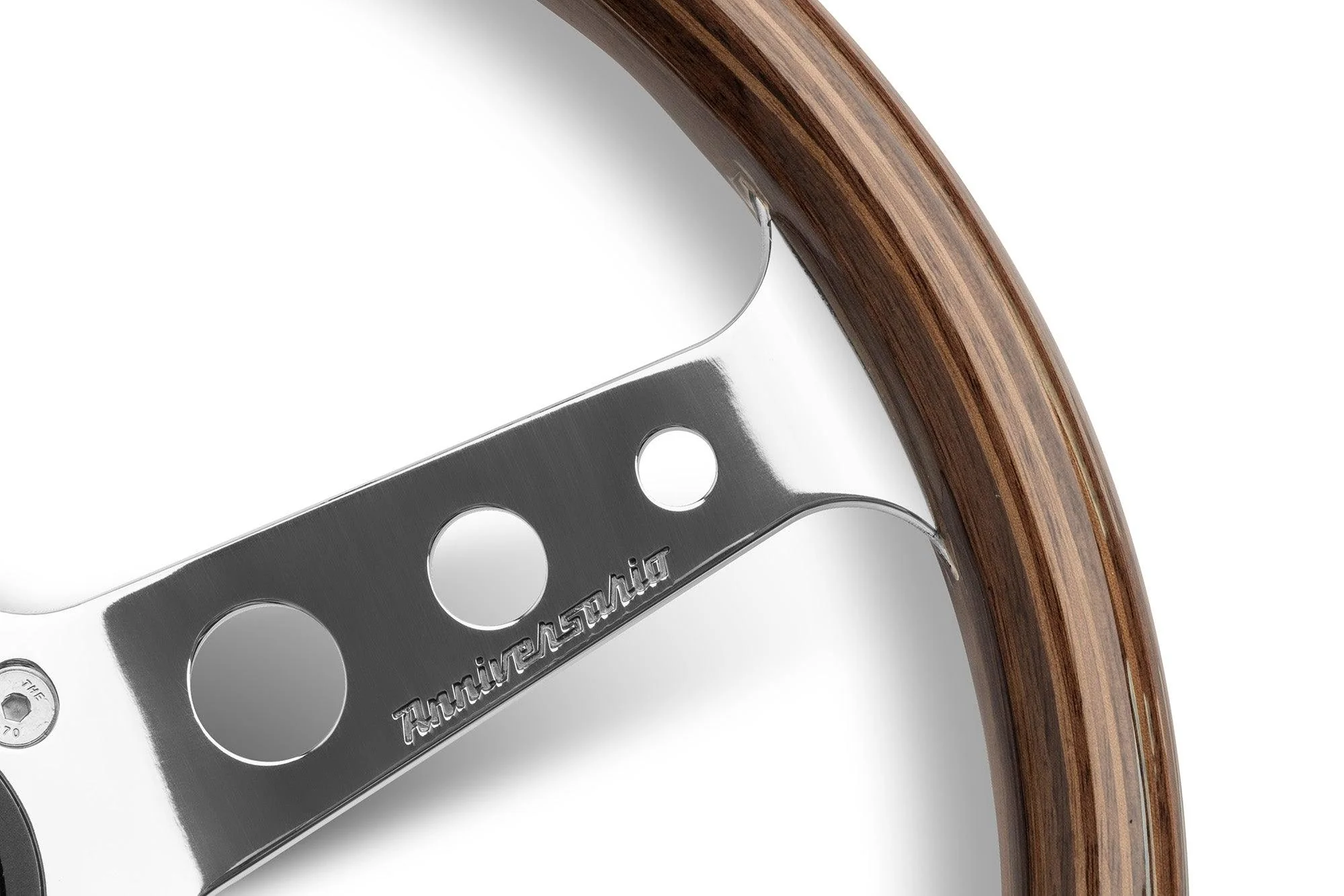 MOMO Indy Anniversario 350mm Limited Edition Wood Steering Wheel - Image 2