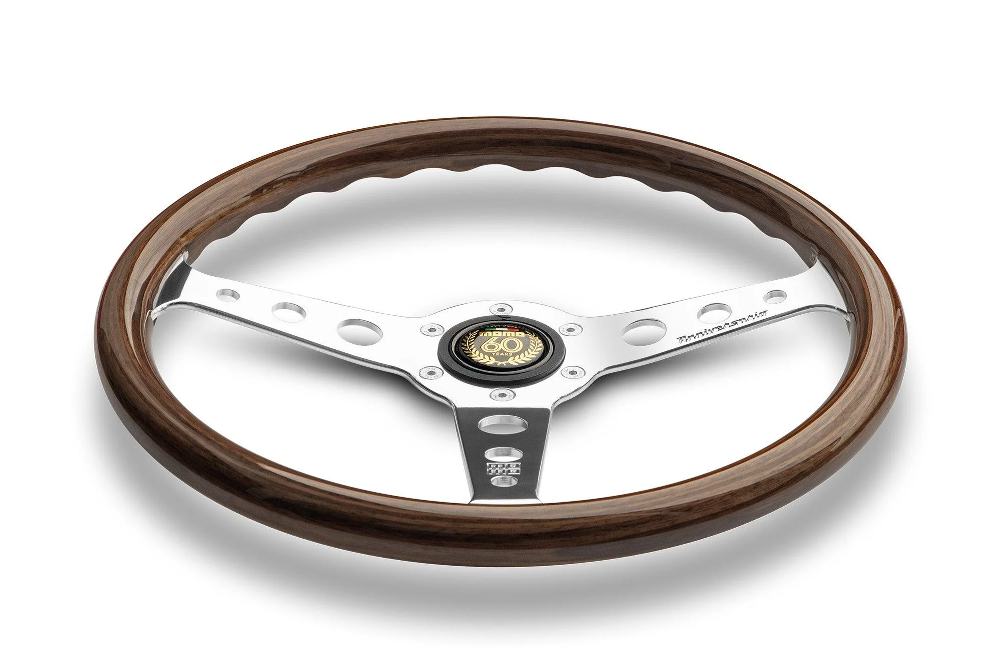 MOMO Indy Anniversario 350mm Limited Edition Wood Steering Wheel - Image 4