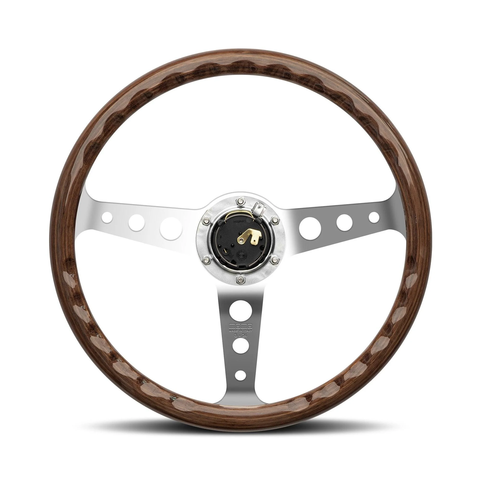 MOMO Indy Anniversario 350mm Limited Edition Wood Steering Wheel - Image 5