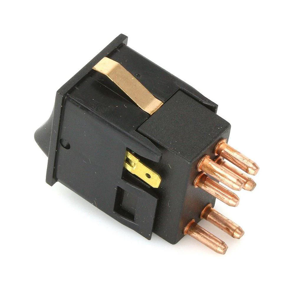 Black IVA Rocker Switch Red Hazard - Image 3