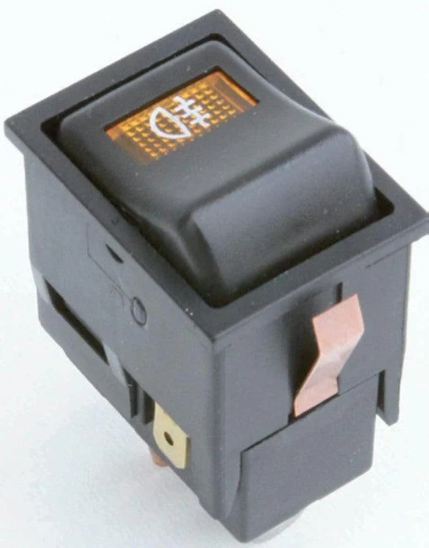 IVA Rocker Switch Amber Rear Fog - Image 2