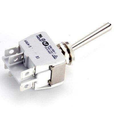 Knurled Ring LONG  Toggle Switch on/off Double Pole - Image 2