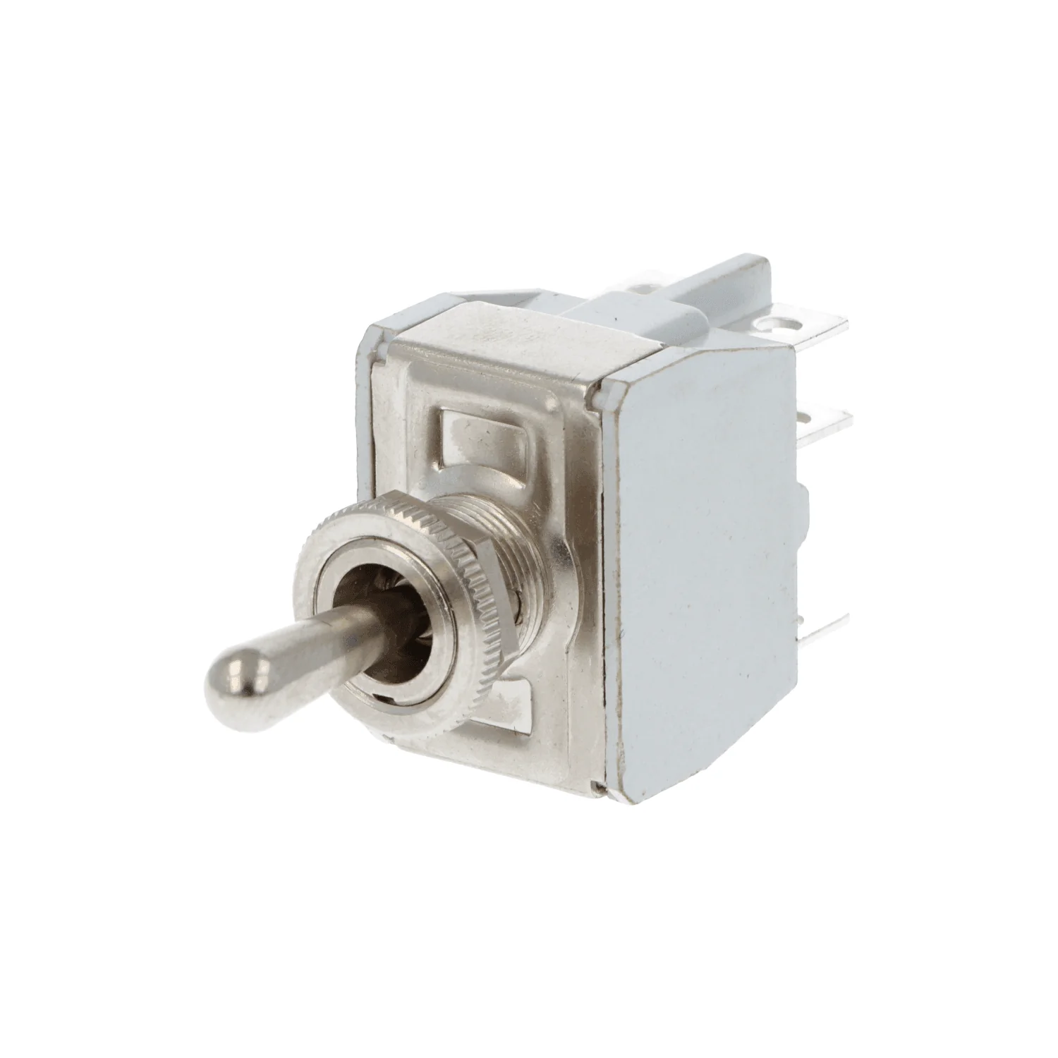 Knurled Ring Toggle Switch On-Off-On Double Pole - Image 2