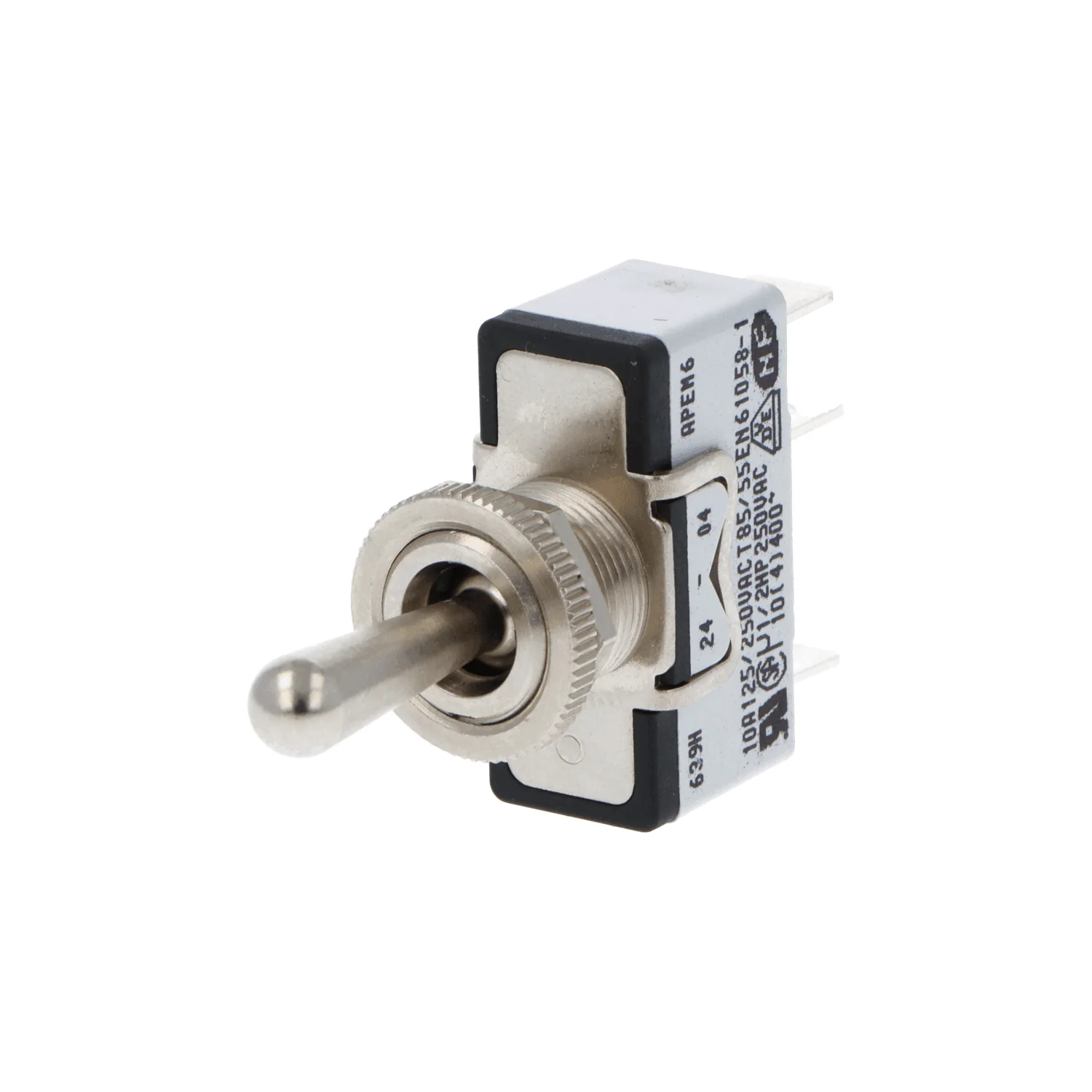Knurled Ring Toggle Switch On-Off -On  Single Pole - Image 2