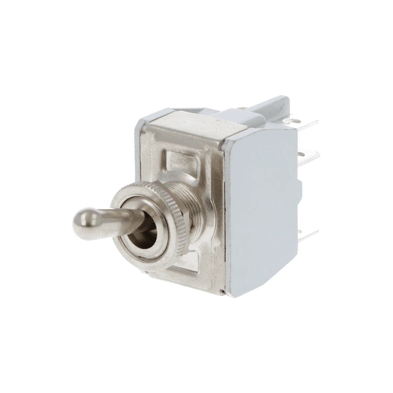 Knurled Ring Toggle Switch On-On Changeover Double Pole - Image 2