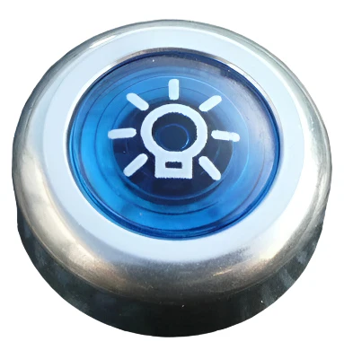 Lamp Warning Light Large Aluminium Bezel