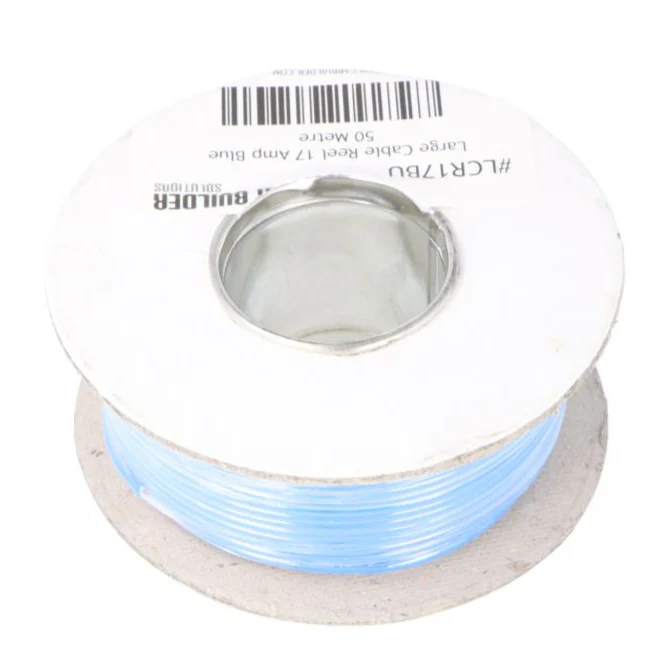 Large Cable Reel 17 Amp Blue 50 Metre