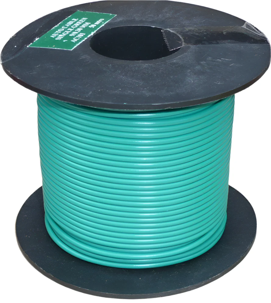 Large Cable Reel 17 Amp Green 50 Metre