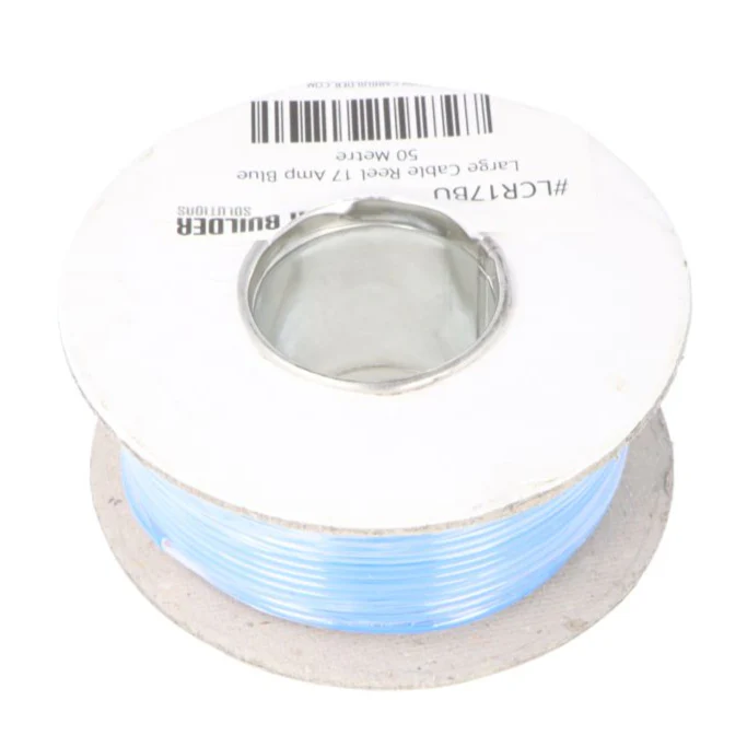 Large Cable Reel 5 Amp Blue 50 Metre