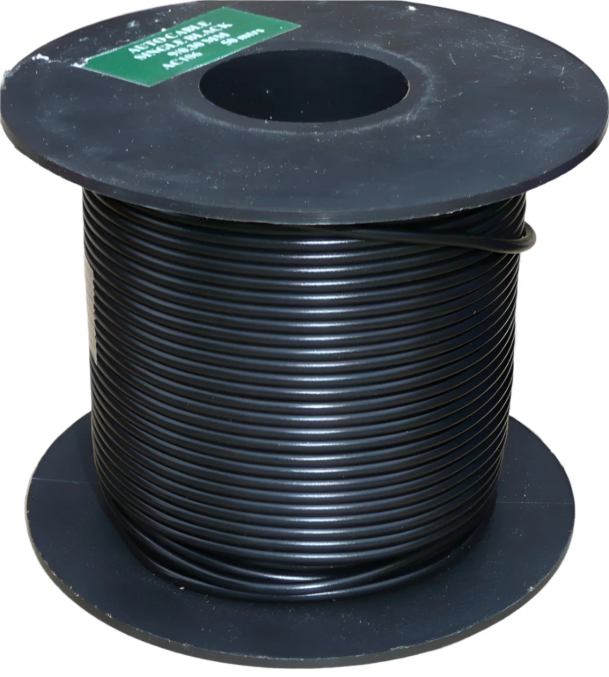 Large Cable Reel 8 Amp Black 50 Metre