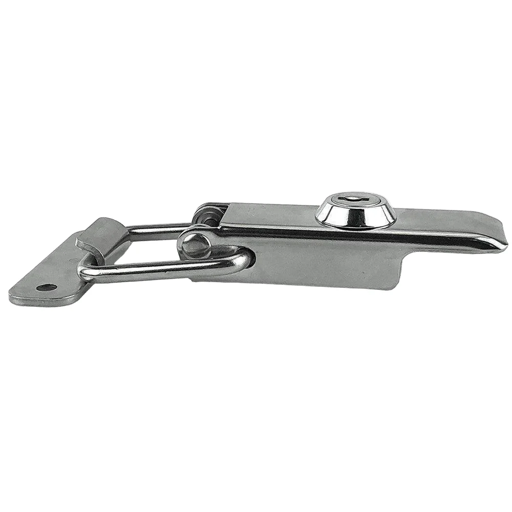 Large Locking Stainless Steel Over-Centre Fastener - Image 3