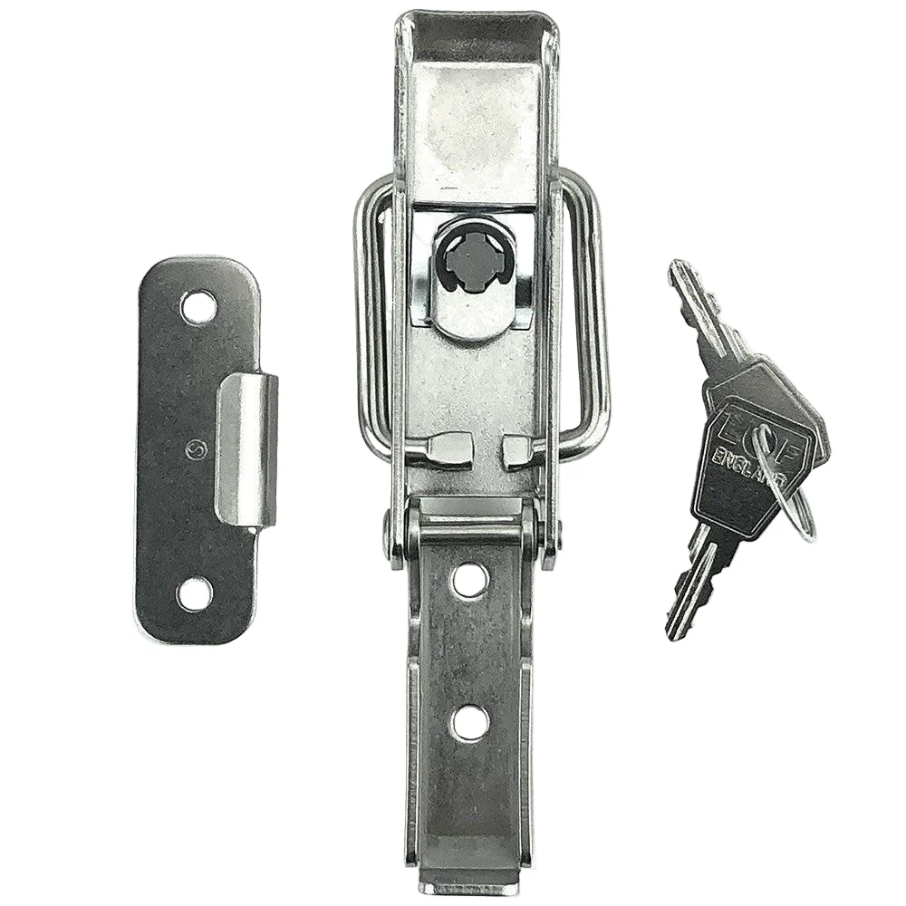 Large Locking Stainless Steel Over-Centre Fastener - Image 4
